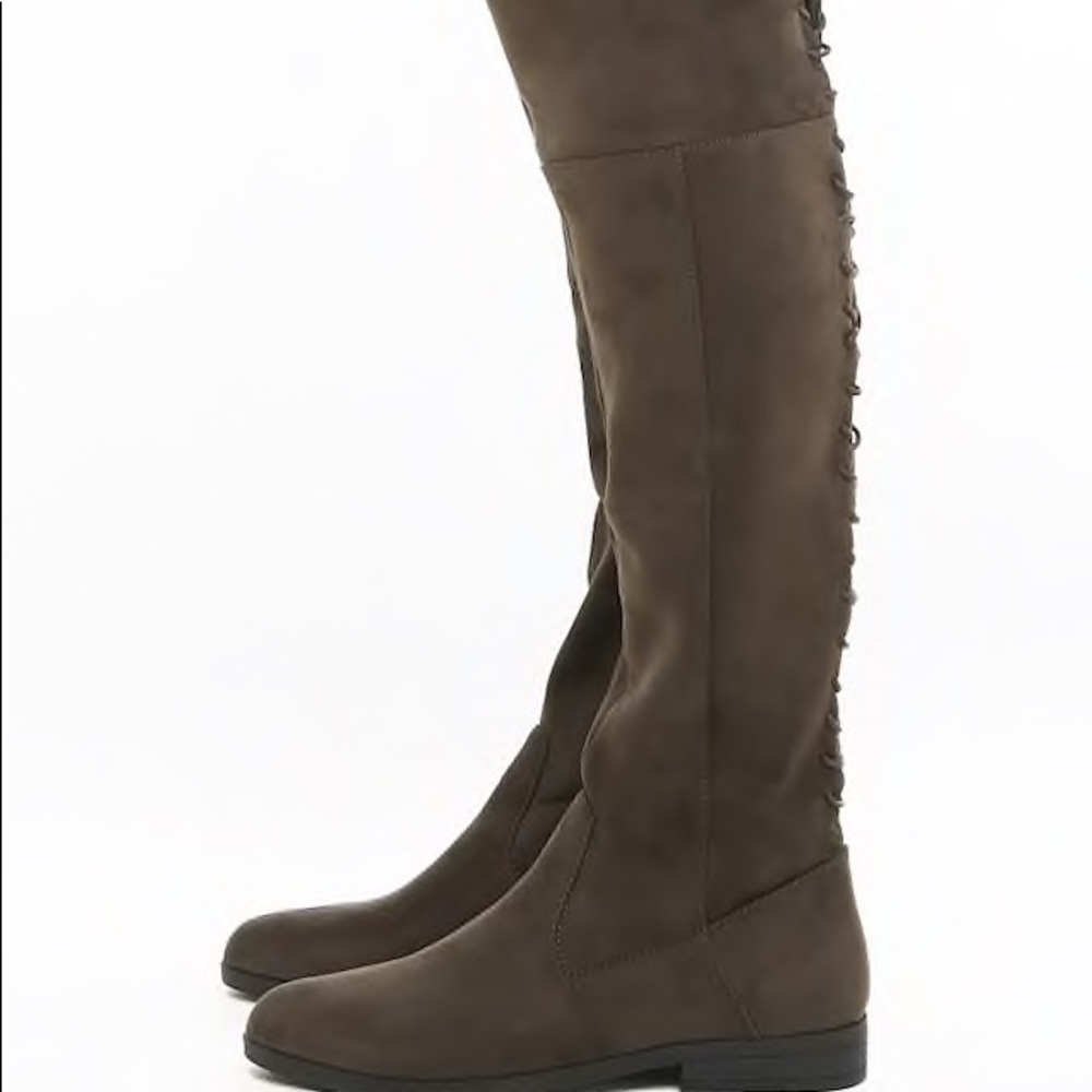 Nwot L4l By Lust For Life Lace-Up Boots Size 8 View 2